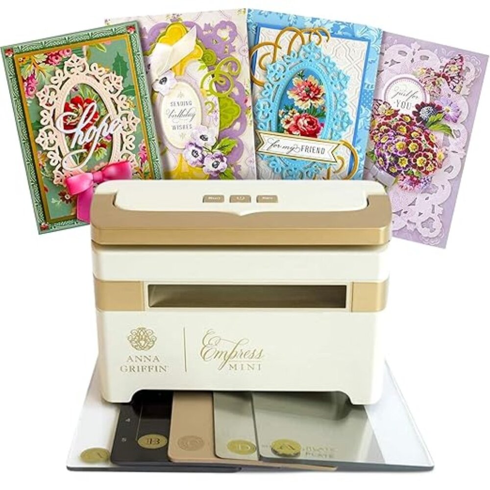 Anna Griffin Empress Mini Die cutter/Card Maker/Scrapbooking Machine- NEW IN BOX